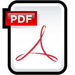 Adobe PDF Document Icon 256x256 png